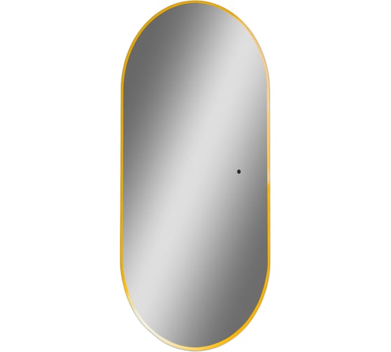 Зеркало с подсветкой Art&Max Torino AM-Tor-550-1050-DS-Gold