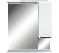 Зеркальный шкаф Orange Глория 75, белый Gl-75ZS