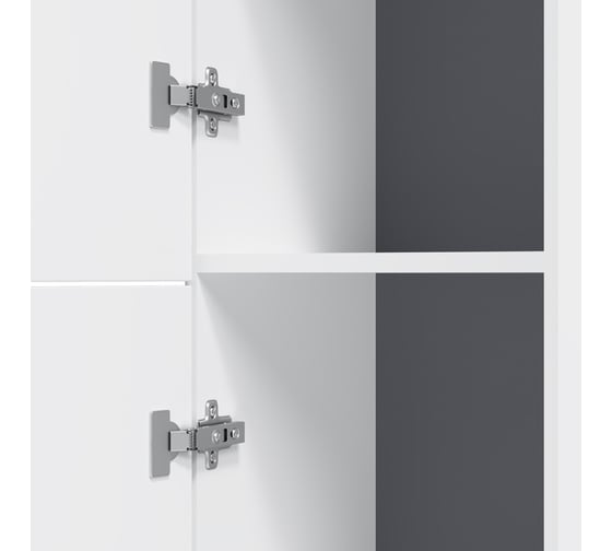 Шкаф-колонна AM.PM GEM подвесной, левый, 30 см, двери, push-to-open M90CHL0306WG