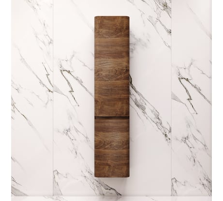 Шкаф-колонна AM.PM Sensation подвесной, левый, 40 см, двери, орех M30CHL0406NF