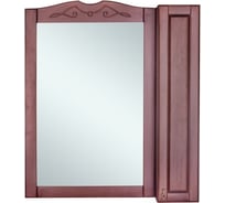 Зеркальный шкаф со светильником Orange Классик F7-85ZS1 орех антикварный