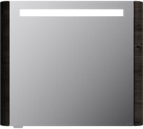 Зеркальный шкаф AM.PM Sensation левый, 80 см, табачный дуб, текстур M30MCL0801TF