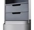 Шкаф-колонна AM.PM Sensation подвесной 40 см, двери, серый шелк M30CHR0406FG 6