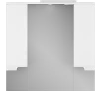 Зеркало Uncoria Брента 80, белое  68012