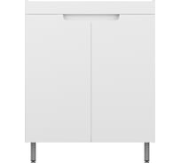 Тумба Uncoria Брента 65 под умывальник Оскар 65 см, белая  56514