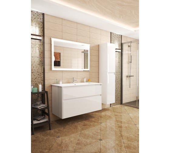 Тумба Veneciana AVENTINO 105 с внутренним ящиком, под умывальник Оскар 105 510504