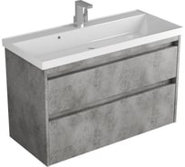 Тумба Veneciana MUSKAT 100 темный камень под умывальник Classic 100 510005