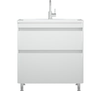 Тумба напольная Corozo "Алабама 80 Z2", белая SD-00000595