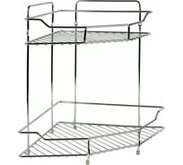 Двойная угловая полка АЕ-433 101031