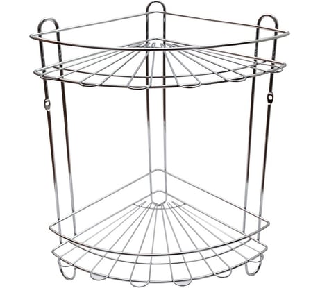 Двойная угловая полка Delphinium АЕ-435A 222x222x335 мм 101102