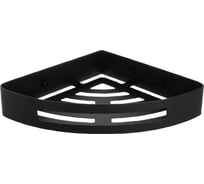 Полка угловая одноэтажная FIXSEN HOTEL черная 31003K