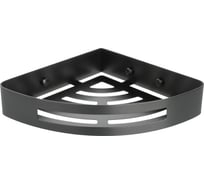 Полка угловая одноэтажная FIXSEN HOTEL графит 31003M