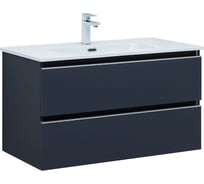 Тумба Aquanet Вега 90 2 ящика, цвет маренго 00329592