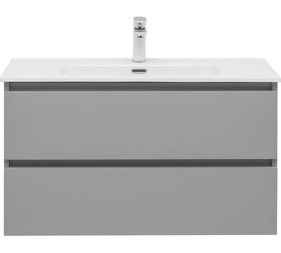 Тумба Aquanet Вега 90 2 ящика, цвет мисти грин 00329604
