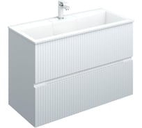 Тумба Aquanet Джейн 100 цвет белый матовый 00313288