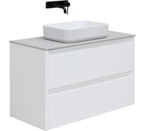 Тумба ALLEN BRAU 100 1.11003.WM FANTASY 2.0 белый матовый 00334041