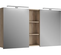 Зеркальная шкаф Diborg Lande 125 дуб 77.3109