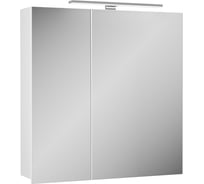 Зеркальная шкаф Diborg Lande 70 белый матовый 77.2104