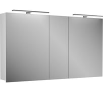 Зеркальная шкаф Diborg Lande 125 белый матовый 77.2109