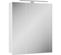 Зеркальная шкаф Diborg Lande 60 белый матовый 77.2103