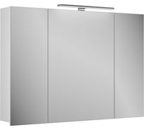 Зеркальная шкаф Diborg Lande 100 белый матовый 77.2107