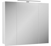 Зеркальная шкаф Diborg Lande 80 белый матовый 77.2105