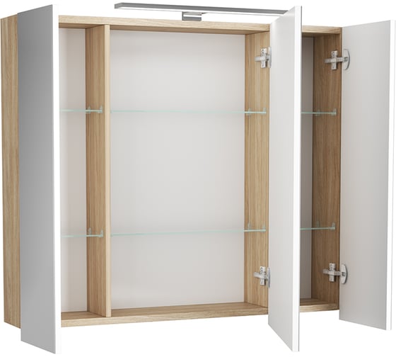 Зеркальная шкаф Diborg Lande Q 80 дуб 77.3105