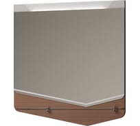 Зеркало VELVEX Cub 70, темный лен zkCUB.70-27