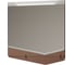 Зеркало VELVEX Cub 70, темный лен zkCUB.70-27 1