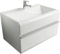 Подвесная тумба VELVEX Cub 70, белая tpCUB.70-21.21