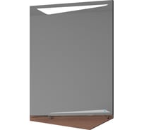 Зеркало VELVEX Cub 60, темный лен zkCUB.60-27