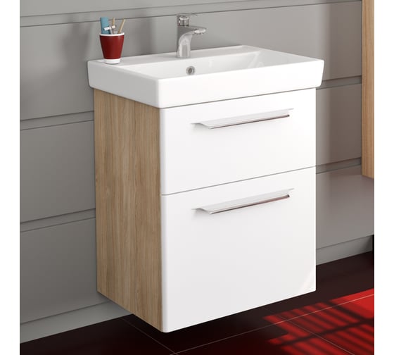 Тумба Diborg Lande Q 60 дуб, 2 ящика 77.3223
