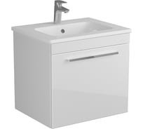 Тумба Diborg Leonie 60 белый глянец, 1 + 1 ящик 77.1233