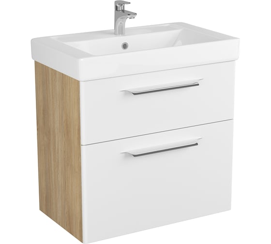 Тумба Diborg Lande Q 80 дуб, 2 ящика 77.3225 1