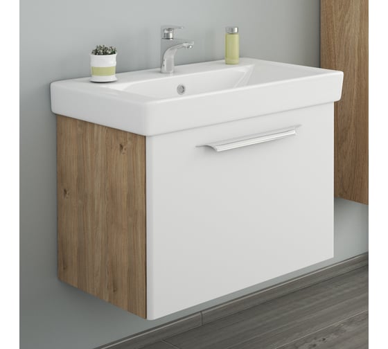 Тумба Diborg Lande Q 80 дуб, 1 ящик 77.3215