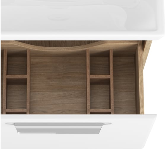 Тумба Diborg Lande Q 80 дуб, 1 ящик 77.3215