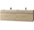 Подвесная тумба VELVEX Pulsus 140, дуб сонома tpPUL.140-25 1