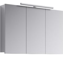 Шкаф-зеркало AQWELLA Бродвей со светильником Brw.04.10
