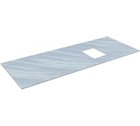 Столешница ALLEN BRAU INFINITY 120 R фрез 45, акриловый камень, оникс 1.21014.ON 00311797