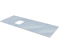 Столешница ALLEN BRAU INFINITY 120 L фрез 45, акриловый камень, оникс 1.21023.ON 00311798