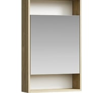 Шкаф-зеркало AQWELLA Сити 60 см, цвет дуб балтийский SIT0406DB