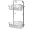 Угловая полка Retic два яруса, треугольник, хром B-SHELF-Х-001 1