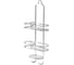 Полка Retic два яруса с мыльницей и крючками хром B-SHELF-W2227A LA-93670 1