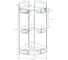 Угловая полка Retic три яруса, с ножками, хром B-SHELF-Т084 2