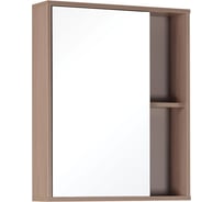 Шкаф-зеркало Onika Дельта 60 ясень шимо, универсальный 206060