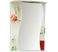 Зеркало Sanflor Лина 55L белое Н0000000142