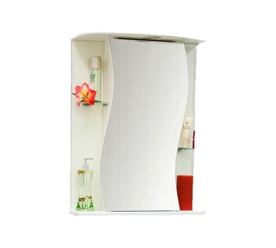 Зеркало Sanflor Лина 55L белое Н0000000142 1