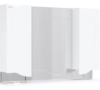 Шкаф-зеркало Onika Веронэлла 105 белый 210506