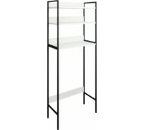 Стеллаж для хранения над сантехникой Sanflor ПП, черный муар 82613186