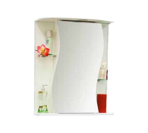 Зеркало Sanflor Лина 65L белое Н0000000584